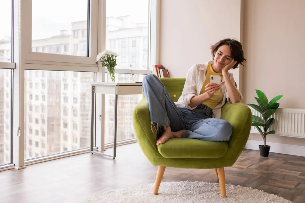 Un client satisfait après la rénovation